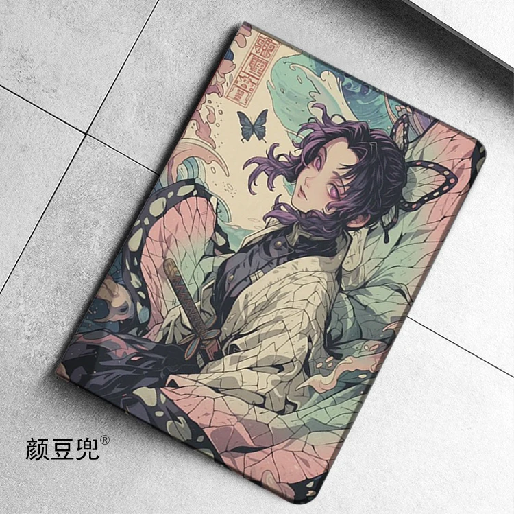 Kochou Shinobu Anime Voor iPad Air 4 5 Mini 5 6 Case Luxe Siliconen Voor Pro 12.9 11 Voor iPad 10e Beschermende shell Pro13 11 Air6