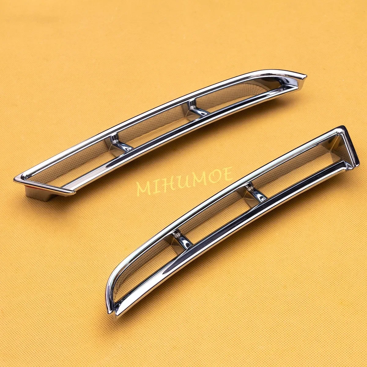 لشركة هيونداي توكسون 2021 2022 2023 سيارة الجبهة الضباب الخفيف الزخارف الوفير غطاء مدخل الهواء كروم لامع