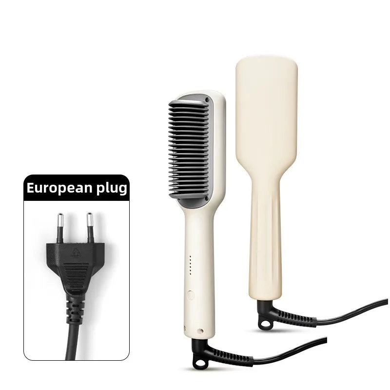 3 in 1 Hair Straightener, Heating Brush, Professional Quick Heating Electric Comb, Hair Straightener, Anti-scalding Styling Tool