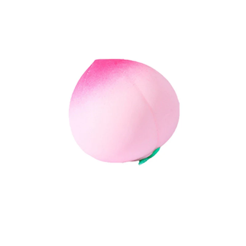 Pêssego anti-stress brinquedos lento subindo frutas espremer brinquedo engraçado alívio do estresse reduzir a pressão prop pêssego alívio do estresse brinquedos