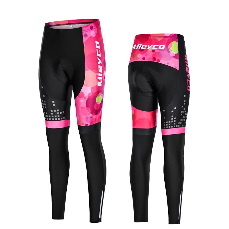 

Женские велосипедные штаны MIEYCO с защитой от ударов, для горного велосипеда, влагоотводящие, с 3D-гелевыми вставками против скольжения, для гонок
