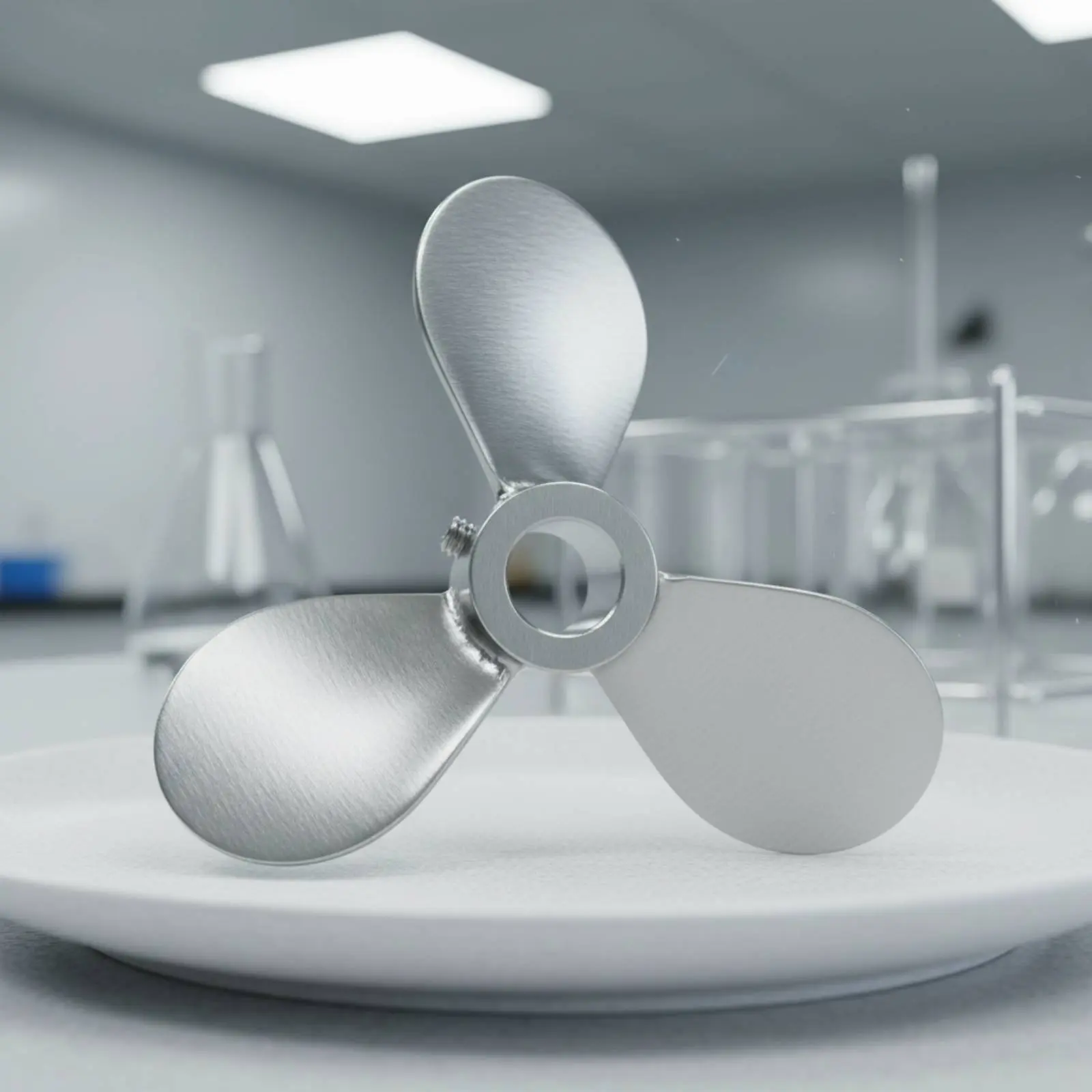 

Three-Blade Stirring Impeller Food-Safe 3-Blade Mixing Propeller Stainless Steel Agitator Blade