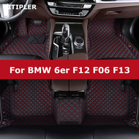TITIPLER Custom Car Floor Mats For BMW 6er Convertible F12 GranCoupe F06 Coupe F13 Auto Carpets Foot Coche Accessories