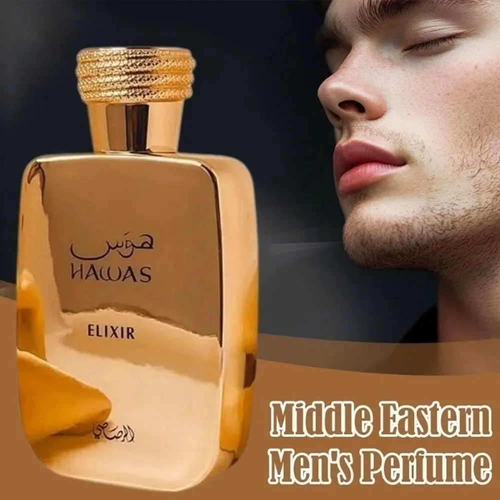 

Rasasi Hawas Elixir 100ml Charmig Cologne Perfume Spray Mens Fragrance Lasting Scent Pheromone Flirting Romantic Dating Perfume