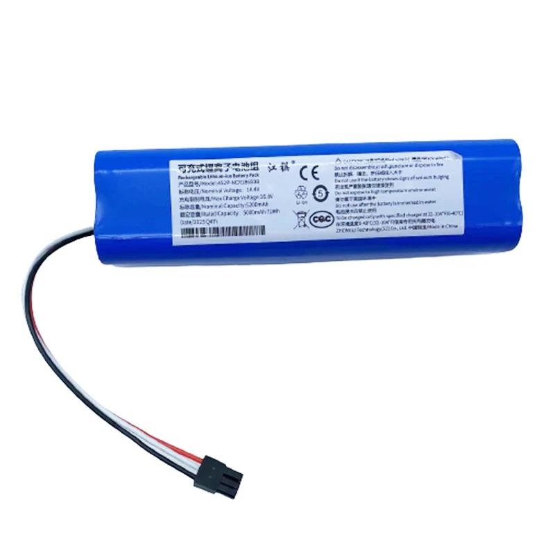 네어봇 로봇 진공 청소기용 충전식 리튬 이온 배터리, Q11Part, 14.8V, 5200mAh, 신제품