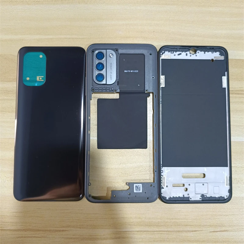 For Nokia G400 TA-1530 Full Complete Mobile Phone Housing Case+Front Frame+Middle Frame+Battery Cover door Repair parts