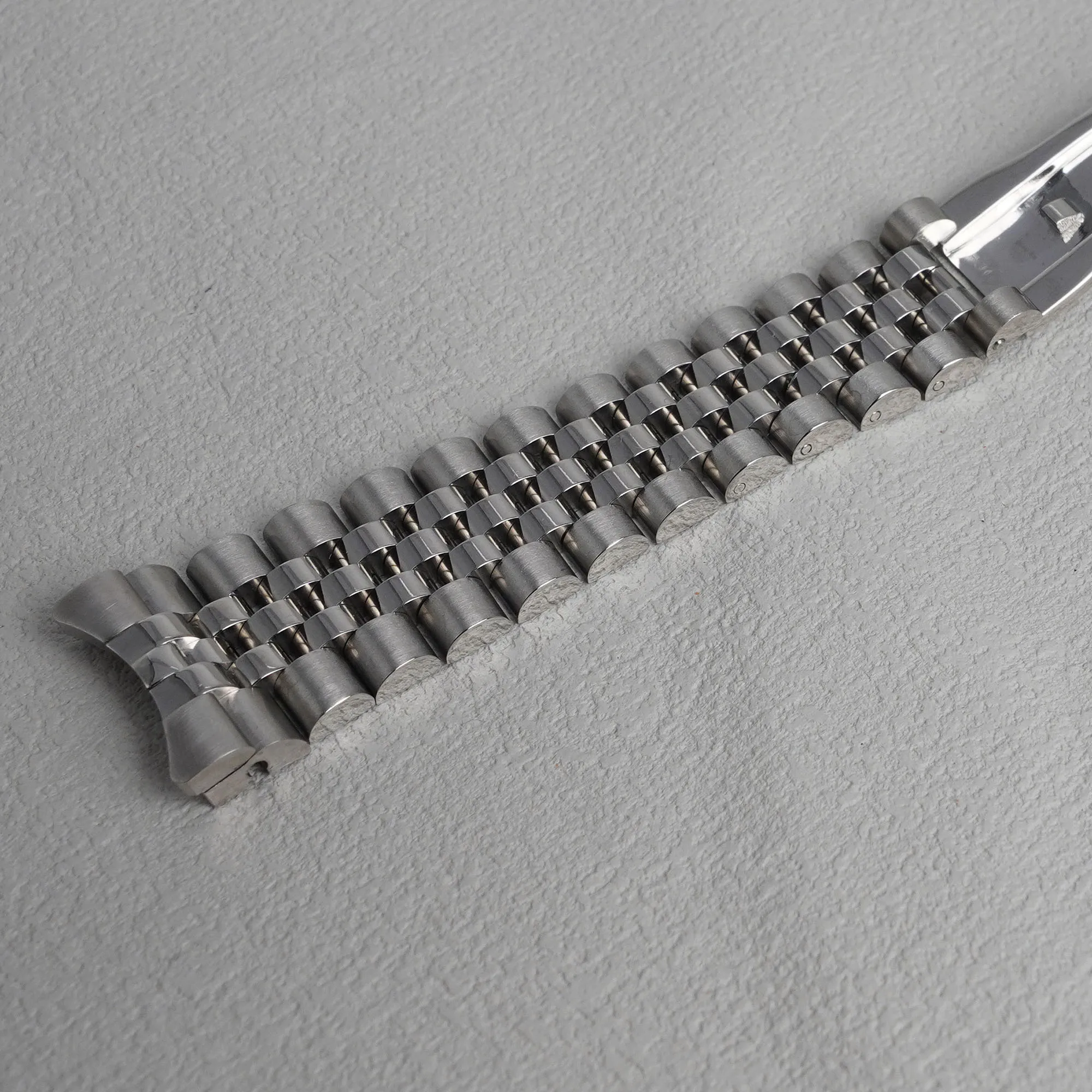 For Rolex 126334 126300DateJust41  21mm 904L Steel Replacement Wrist WatchBand Strap Bracelet Jubilee W/ Oyster Clasp By Rolamy