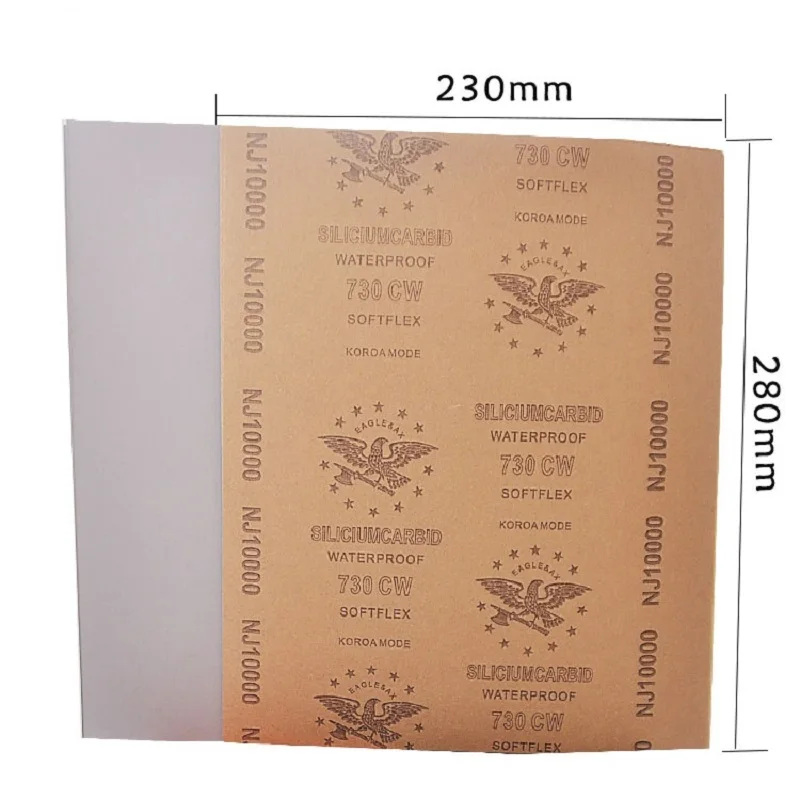 Sandpaper Set 1000 1200 1500 2000 2500~10000 Grit Sand Paper Water/Dry Sanding Paper Metal Jade Ceramic Wood Abrasive Tools
