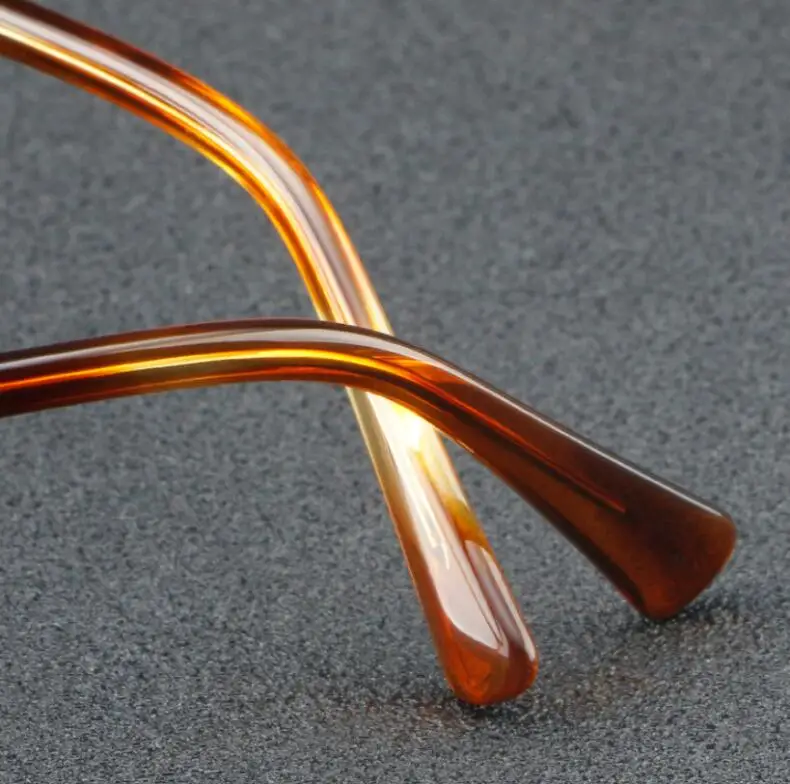 Mode Runde Acetat Blau Licht Blockieren Lesebrille Männer Optische Brillen Frauen Klare Linse Presbyopie Brille – Detail 14