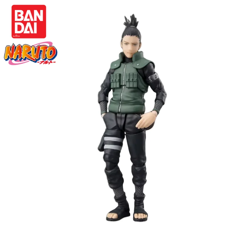 

In Stock Original Bandai Naruto S H Figuarts Anime Merchandise Action Figure Nara Shikamaru Model Figurine Ornaments 100%genuine