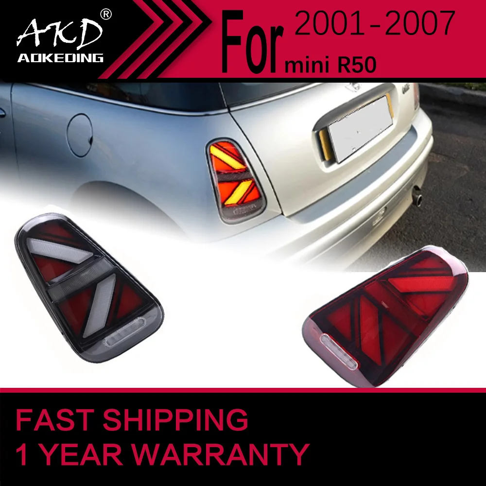 

Car Lights for MINI R50 LED Tail Light 2001-2007 R52 R53 Rear Stop Lamp Brake Signal DRL Reverse Automotive Accessories 5.0 1 Re