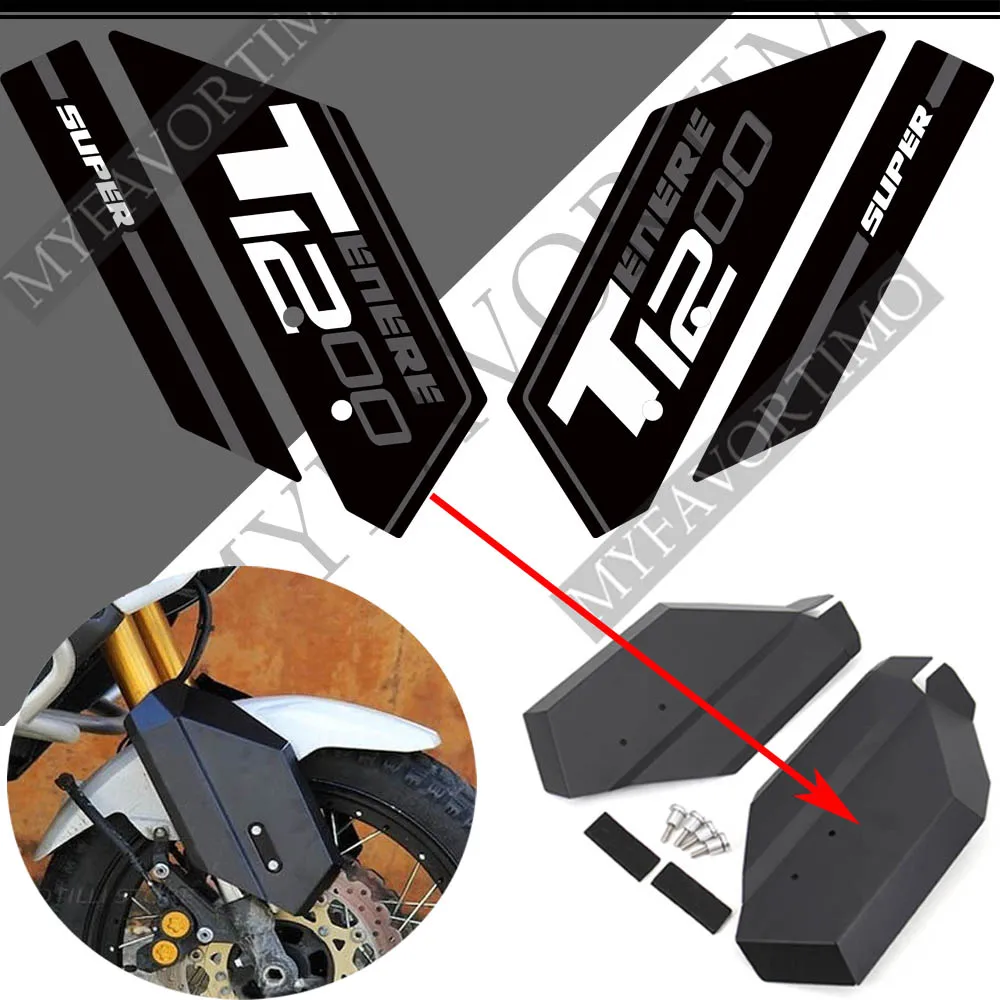 Motorcycle accessories Front Fork Guards Protector For Yamaha Super Tenere XT1200Z / ES XTZ 1200 XT 2010 - 2018 2019 2020 2021