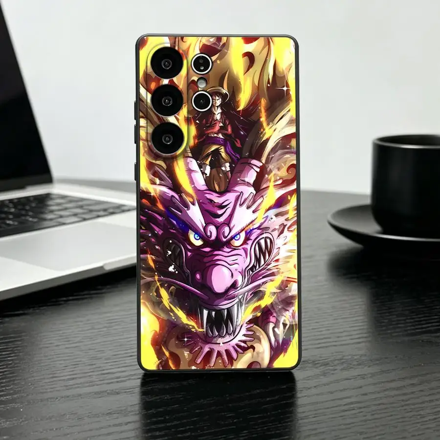 Ones P-iece Anime Art Phone Cover Case for Samsung Galaxy S26 Ultra Note 20 8 9 10 S25+ S20 S24+ S23 S25 Plus S24 S26+ S21 FE