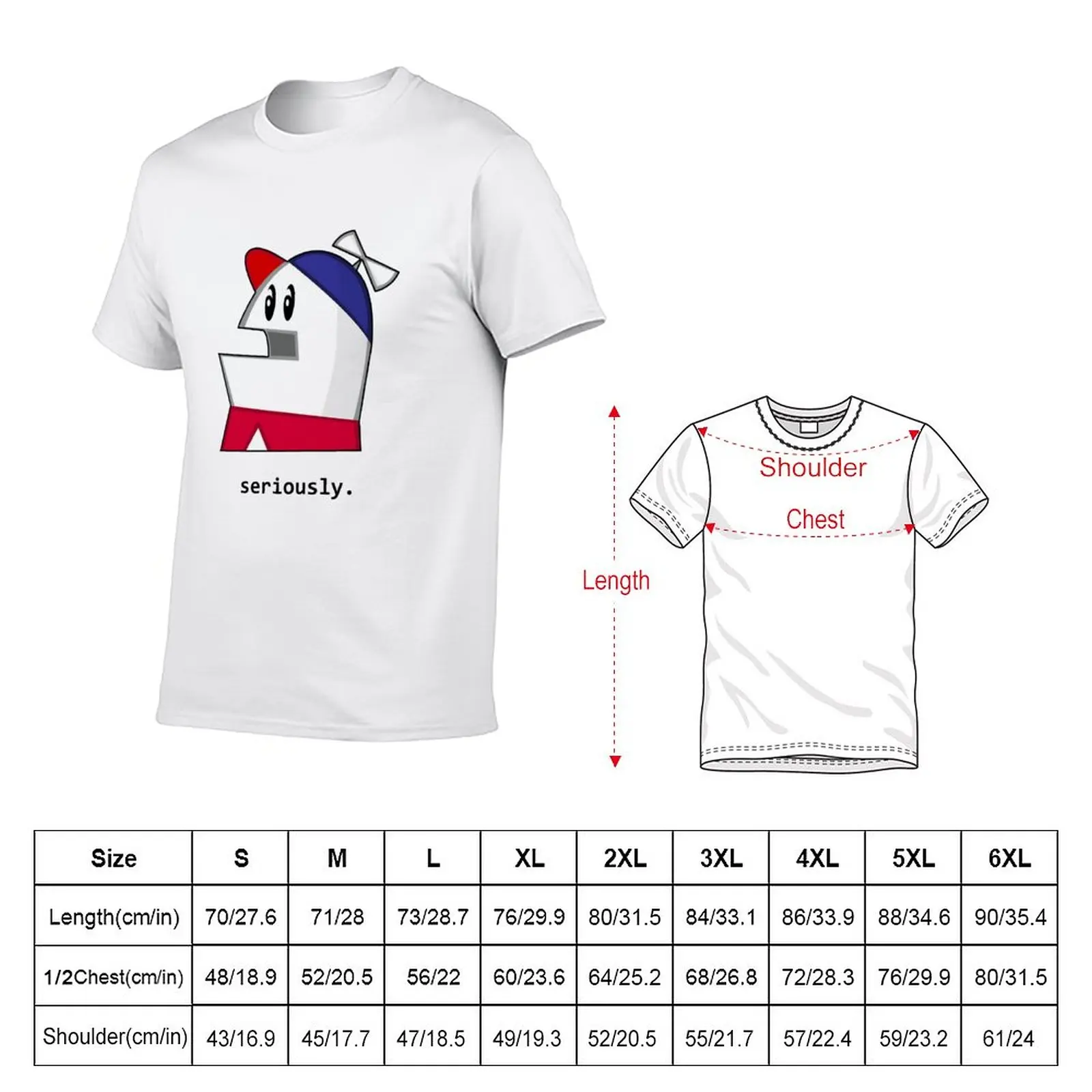 New Homestar Runner Seriously Classic T-Shirt Anime t-shirt oversized t shirts plus size t shirts mens clothing