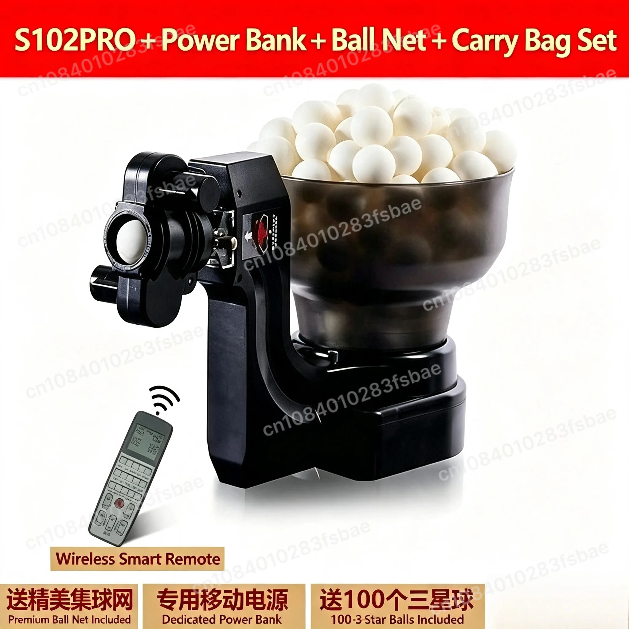 Portable Automatic Table Tennis Ball Launcher Robot, Ping‑Pong Serving Machine for Single‑Player Self‑Practice