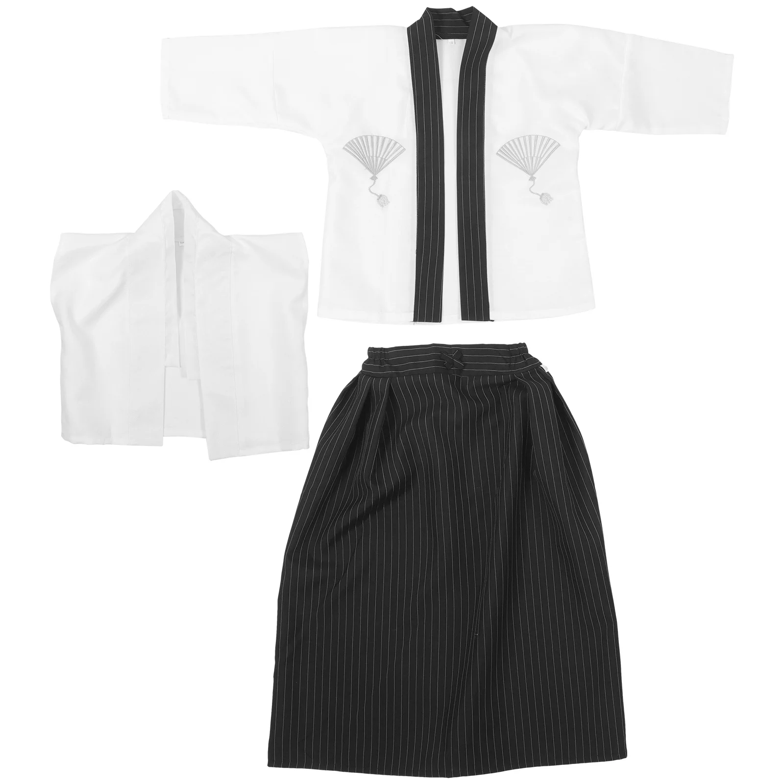 

1Set Traditional Japanese Kimono Robe for Size 120 Decorative Kimono Costume Breathable Comfortable Outfit