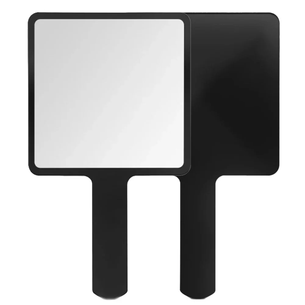 1Pcs Kunststoff Griff Handheld Make-Up Eitelkeit Spiegel Tragbare Platz Wimpern Verlängerung Spiegel Frauen Kosmetik Schönheit Salon Liefert