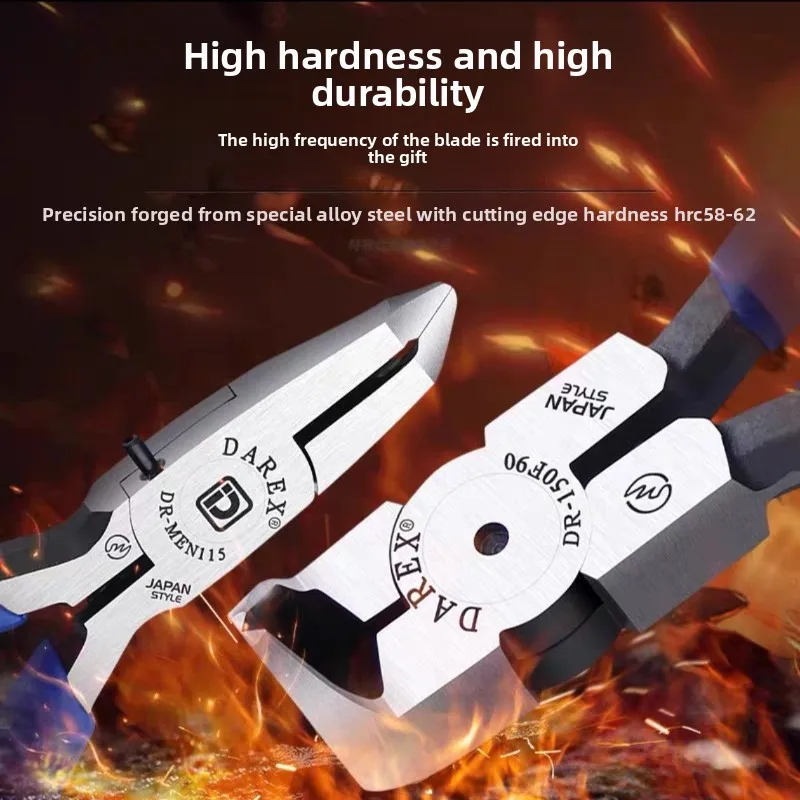 DAREX Professional Plastic Model Water Mouth Pliers Set with Top Cutting and Irregular Shapes for Precision Work