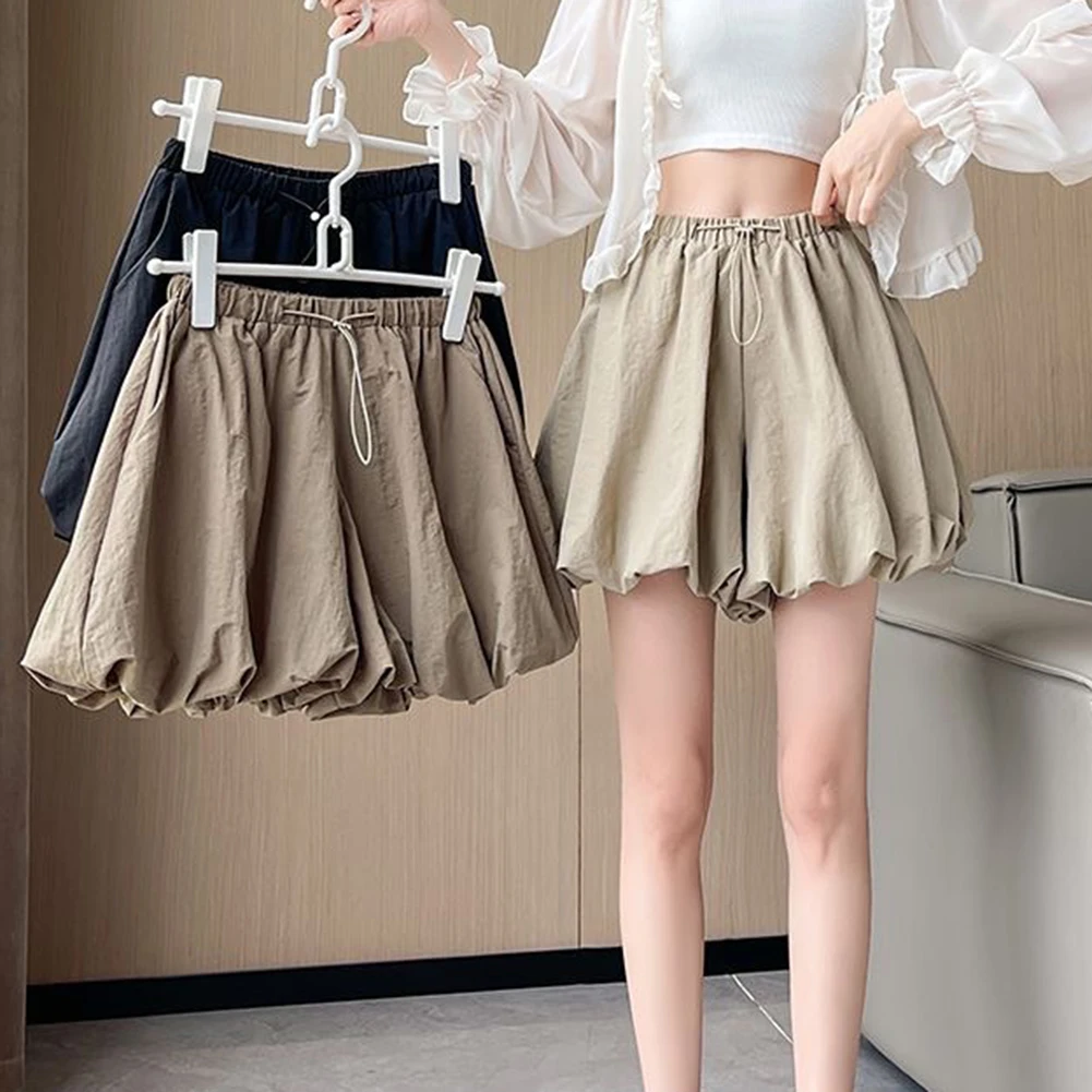 Puffy Bloomers High Waist Bloomers 2XL Casual High Waist Shorts Hot Girl Style Fluffy Bud Design Loose Fit Style