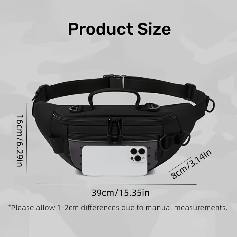 Outdoor Fishing Bag Waterproof Sport Waist Bag Causal Daily Crossbody Chest Satchel Shoulder Bags Cycling Tool Molle Fanny Pack