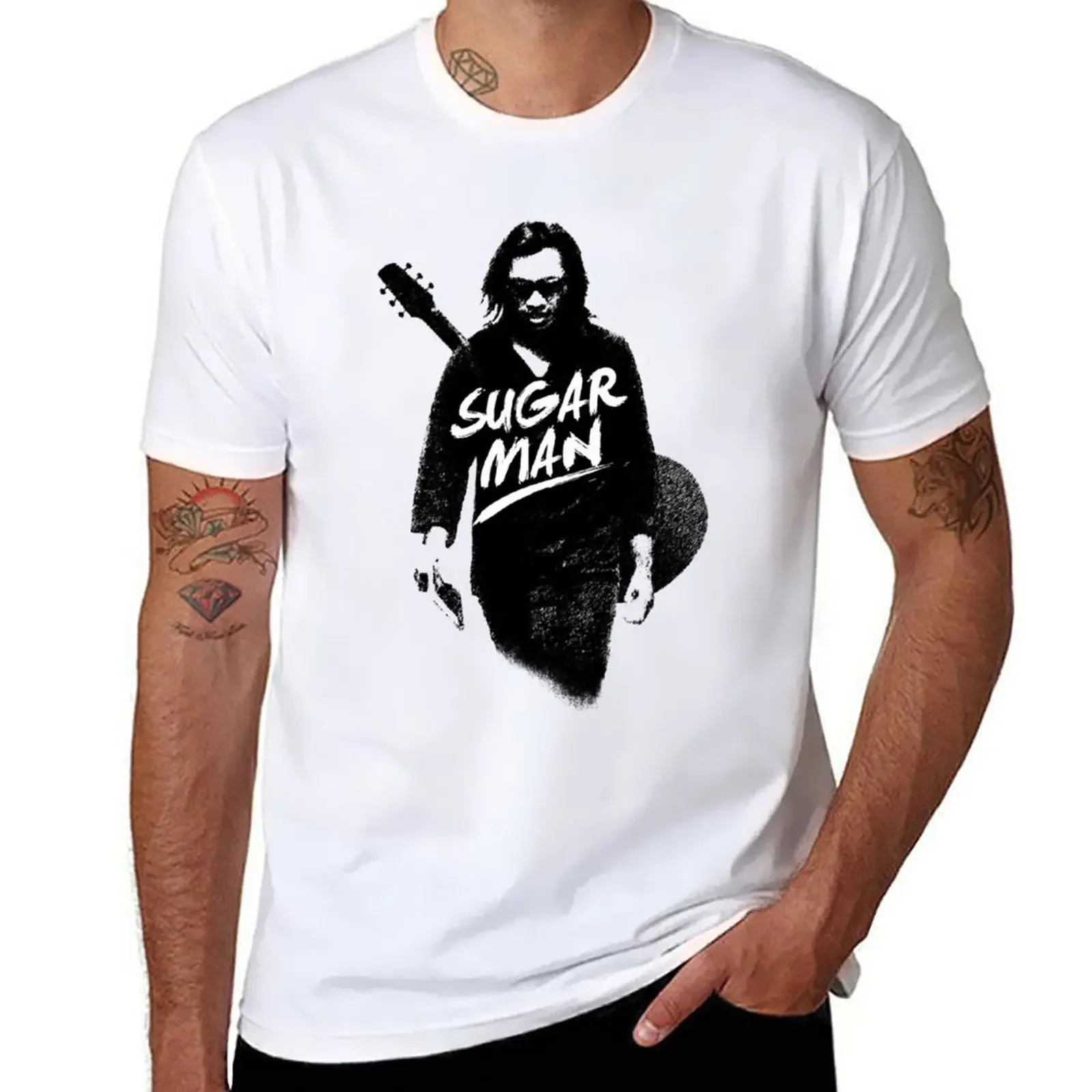 New Sixto Rodriguez Sugar Man Essential T-Shirt Short t-shirt blank t shirts Tee shirt cute tops mens clothes