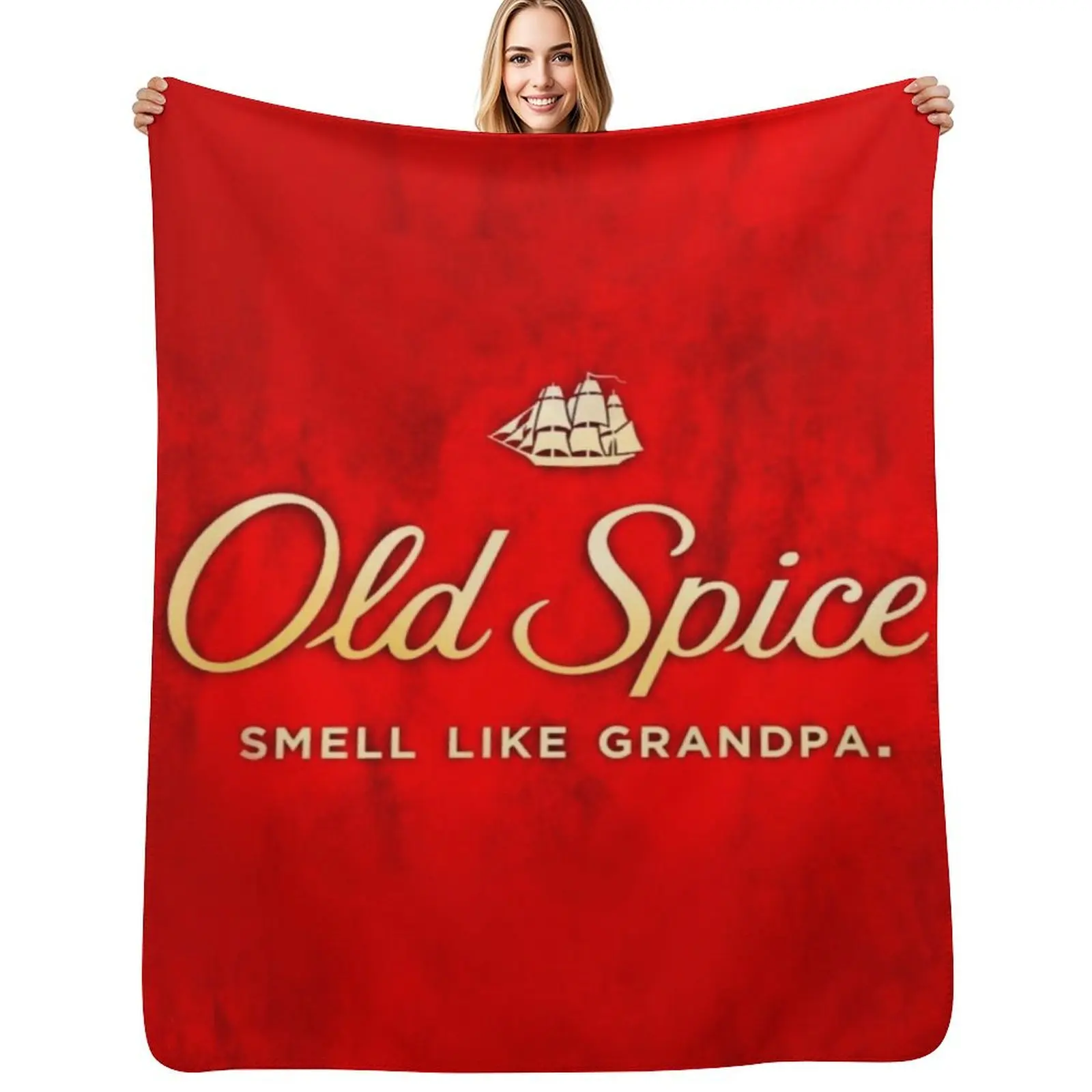 Old spice Throw Blanket Sofas For Decorative Sofa Softest Retros manga For Sofa Thin Blankets