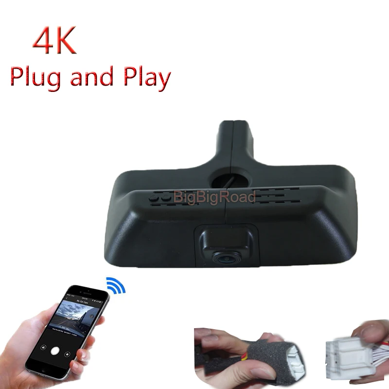 4K Plug And Play For Buick Regal Opel Insignia 2015-2017 2018 2019 High Version Wifi Car DVR Dash Cam Video Recorder FHD 2160P