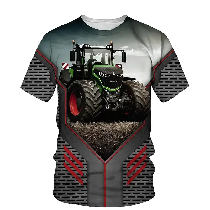 

Fendt 3d Print T-shirts Tractor Car Farmer Fashion Streetwear Men Women Sports Casual Oversized Tees Tops Clothing