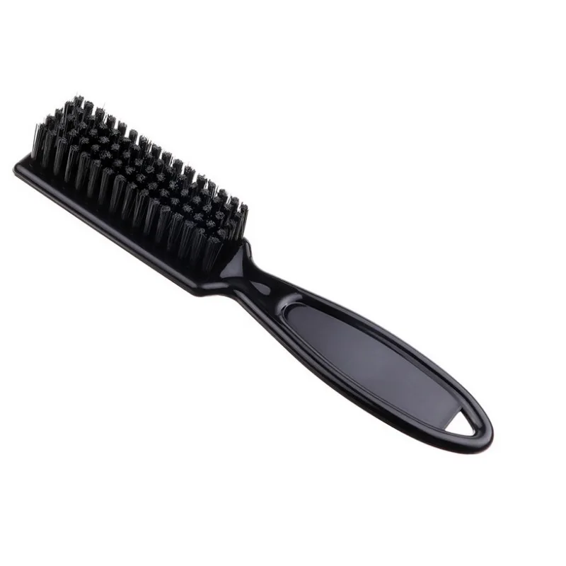 Set Barber Neck Duster Brush Plastic Handle Hairdressing Soft Hair Cleaning Brush Head Shape Carving Cleaning Brush Styling Tool