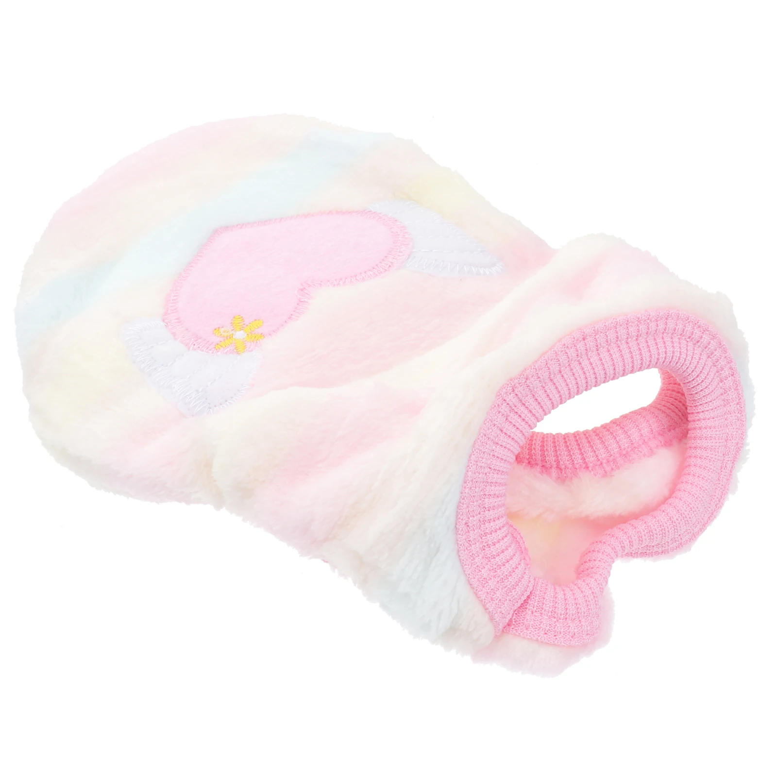 

Cartoon Winter Dog Vest Warm Soft Pet Clothing for Small Breeds Chihuahua Puppy Outfit Suitable for Daily Wear Sleeping Photos