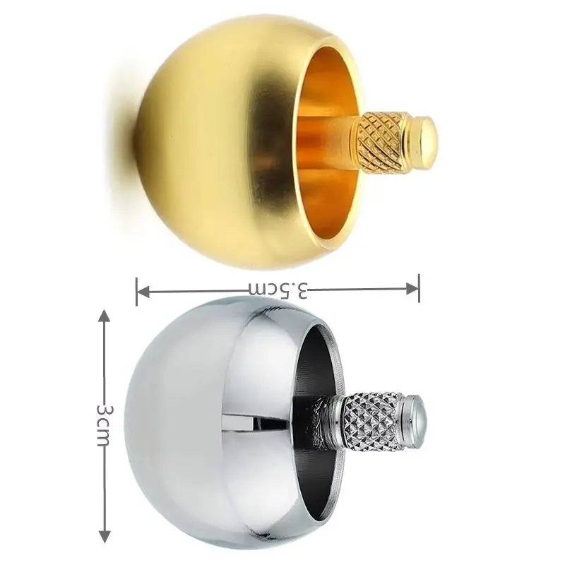 Mushroom Head Metal Gyro Fidget Ring Antistress for Children Simple Dimple Fidgets Hand Spinner Anti Stress Popite Anti-stress