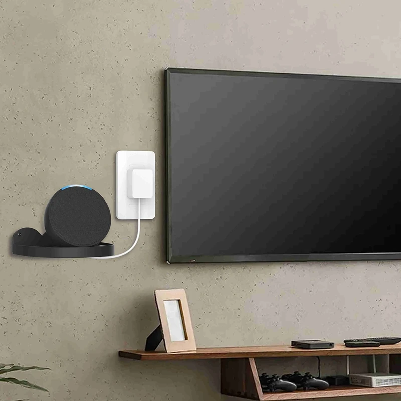 أفضل العروض الذكية المتكلم شماعات ل صدى/جوجل الرئيسية مصغرة/جوجل عش جدار صغير جبل حامل مكبر الصوت قوس