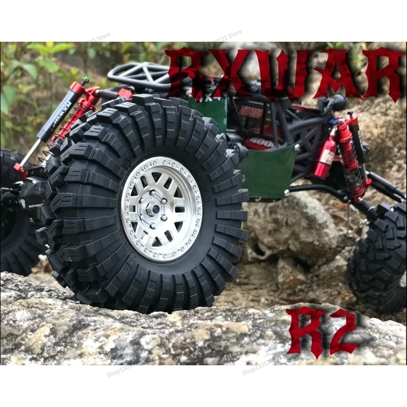 For R2 TRX4 Tire, Goat T6 SCX10 Easy-to-control 1.9-inch Tire Leather, Performance Climbing Tire