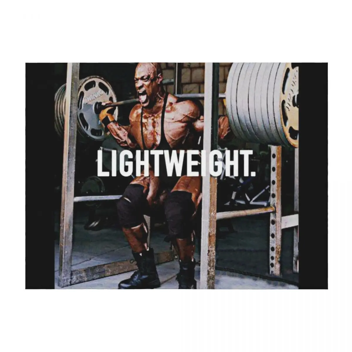 

Lightweight Ronnie Coleman Throw Blanket anime Summer Custom Beautifuls Blankets