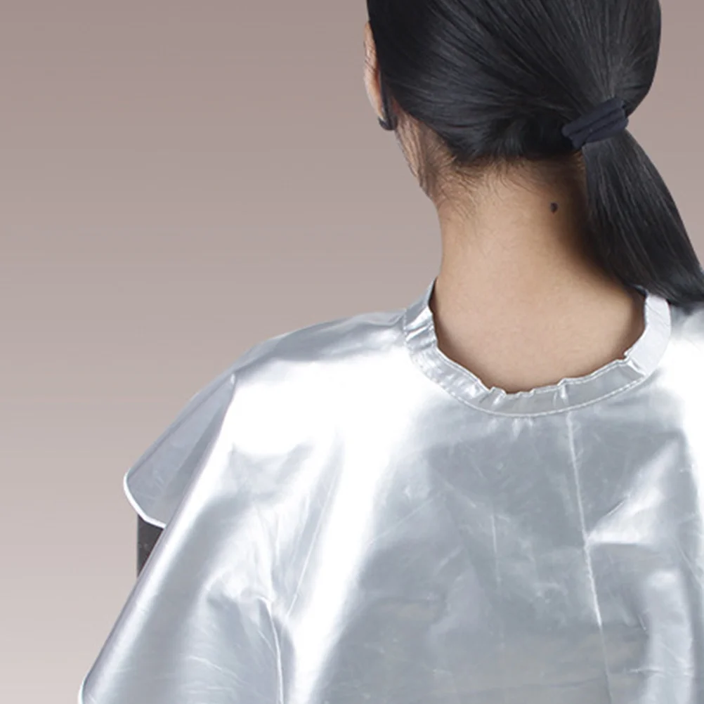 

Большая водонепроницаемая накидка, парикмахерский плащ, складной легкий фартук для окрашивания волос, накидка, аксессуары для салона