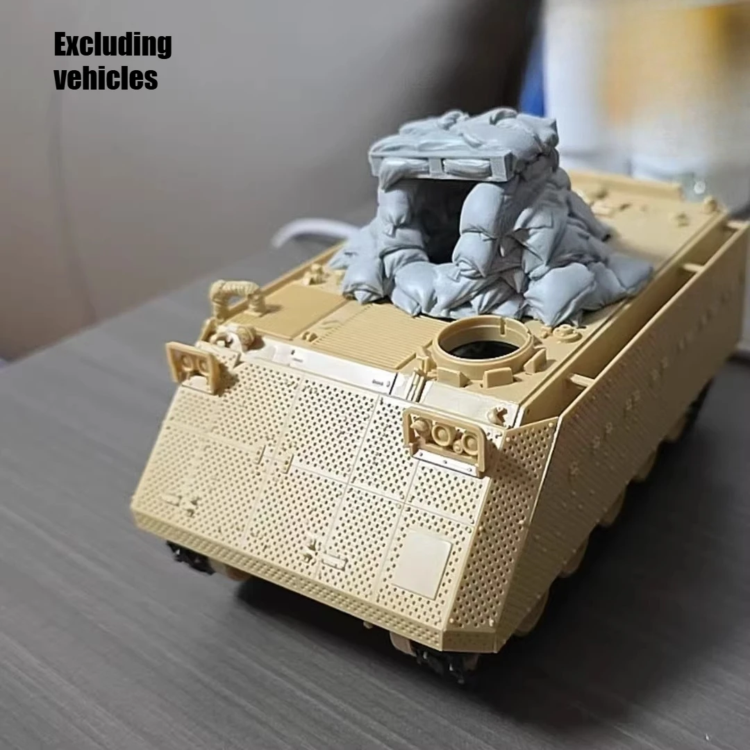 1:35 Cast Resin Model Assembly Kit, GK, M113 Tower Sandbag Protection Stacking, Unpainted  (excluding Vehicles)