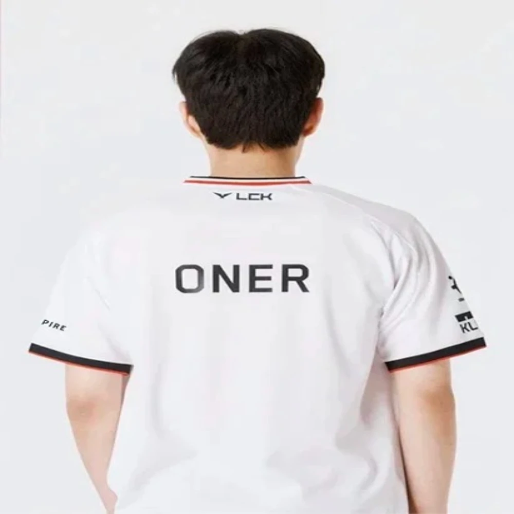 

Футболка League of Legends T1 Team 2026 Fans FAKER KARIA в том же стиле TOP LOL Global Finals S15, новая быстросохнущая дышащая футболка