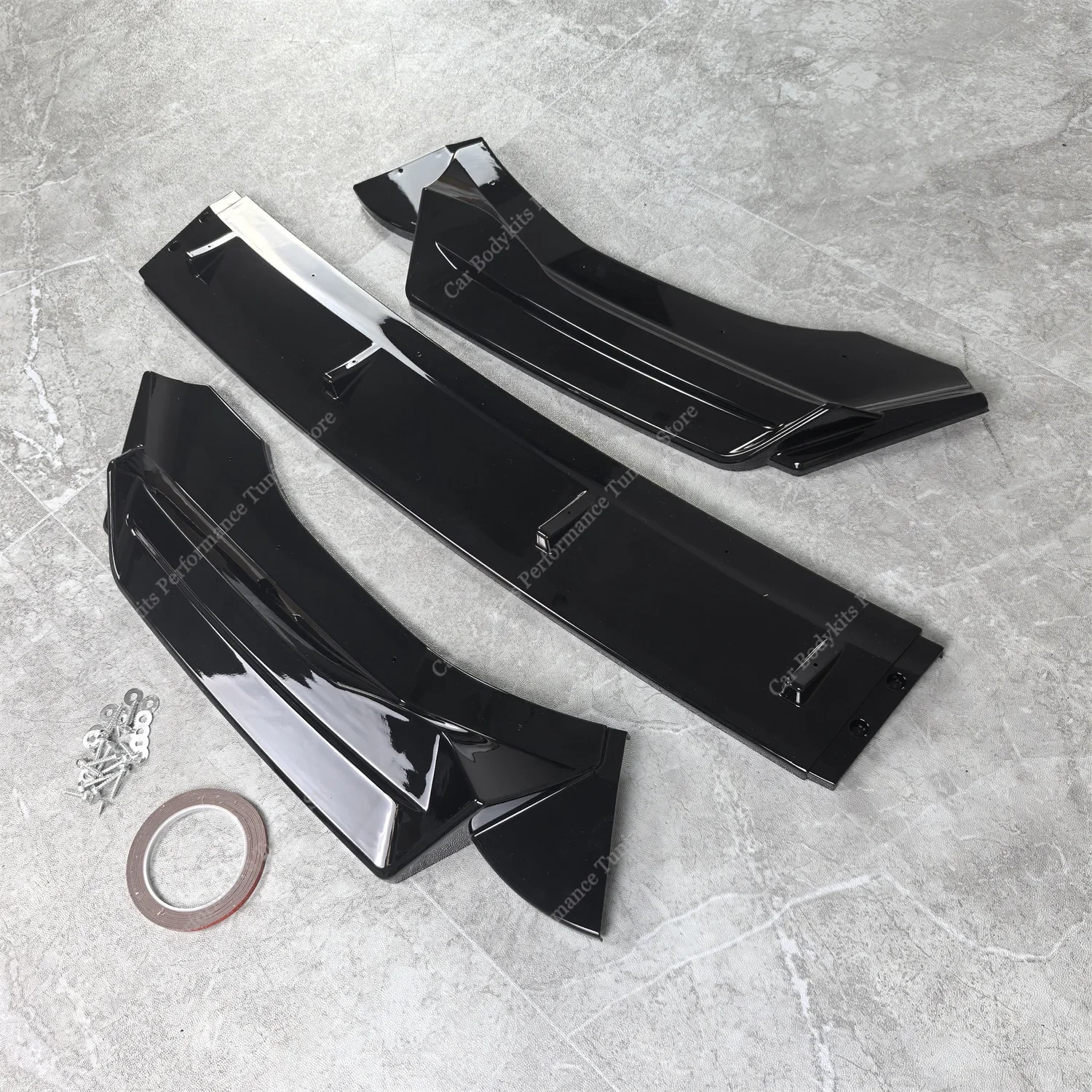 Max Style ABS Front Bumper Splitter Lip Spoiler Diffuser For BMW X5M F85 X6M F86 4.4TV8 Real M 2015-2018 Bodykits Tuning