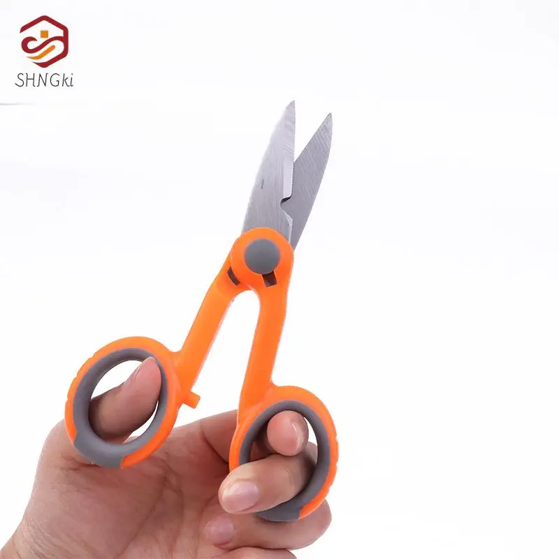 Fiber Optic Kevlar Cutter Scissors Kevlar Aramid Fiber Sharp Scissors Jumper Wire Pigtail Tool Electrician Tools Wholesale Price