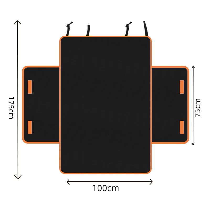 Protecteur de coffre de voiture universel imperméable, tapis de coffre toutes saisons avec couvertur