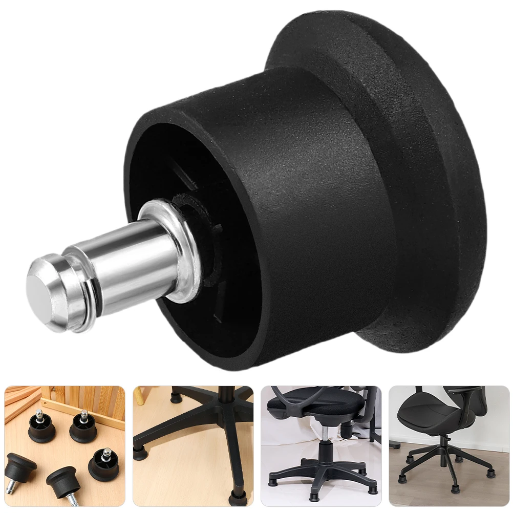 

6pcs Floor Protectors For Chairs Anti-Injury Design Non-Slip niture Feet Heavy Duty Office Chair Wheels Replacement Iron