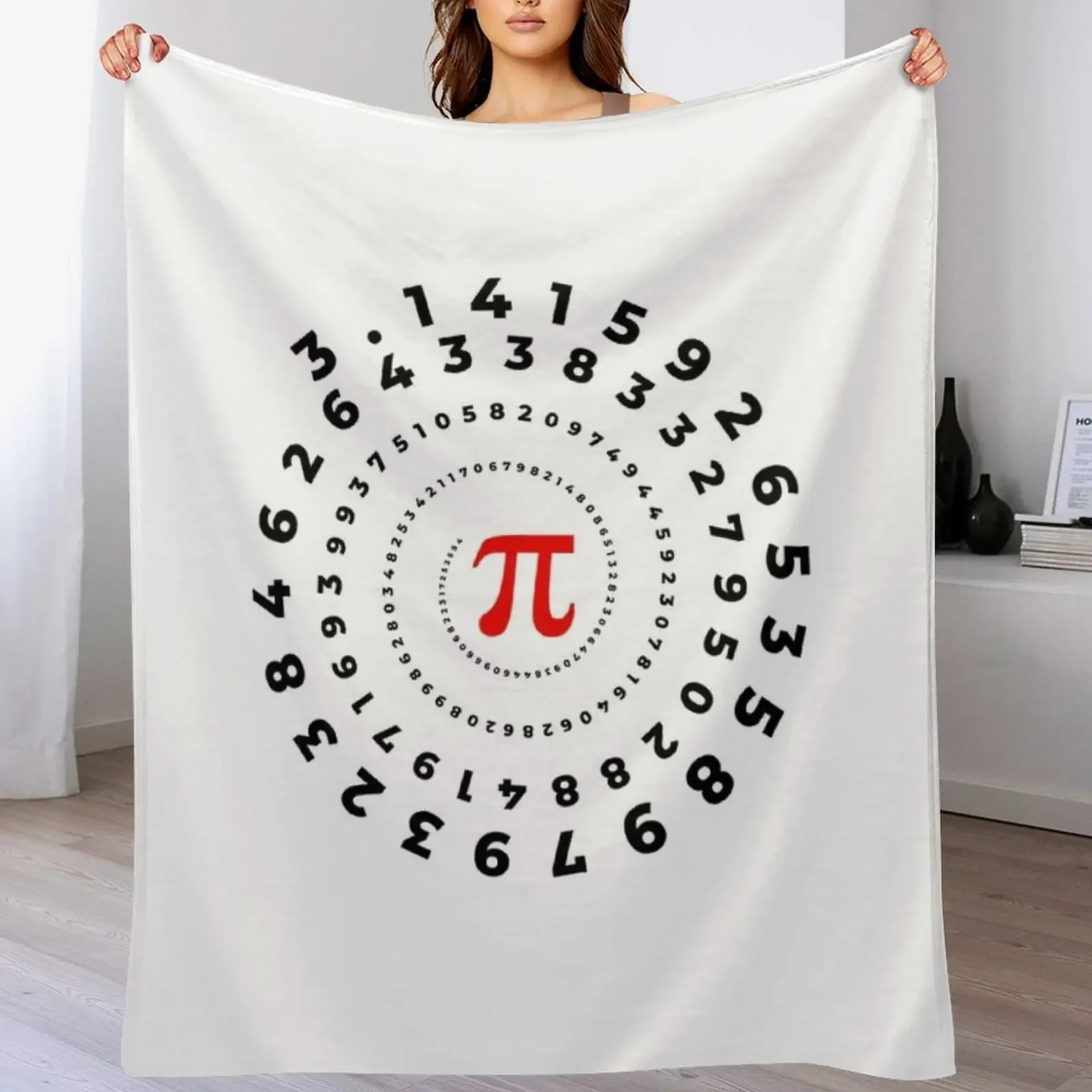 Happy Pi Day Mathematics Teacher Symbol 314 Math Nerd Throw Blanket Bed valentine gift ideas Thermals For Travel Furry Blankets