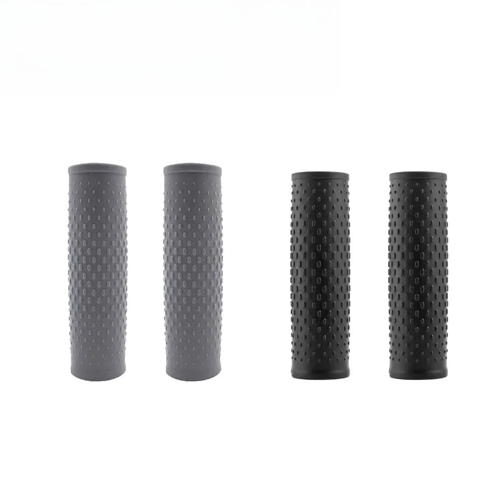 1 Pair Rubber Handlebar Grip for Xiaomi M365/Pro/1s/Pro2 Electric Scooter Accessories Non-slip black Skateboard Riding Parts