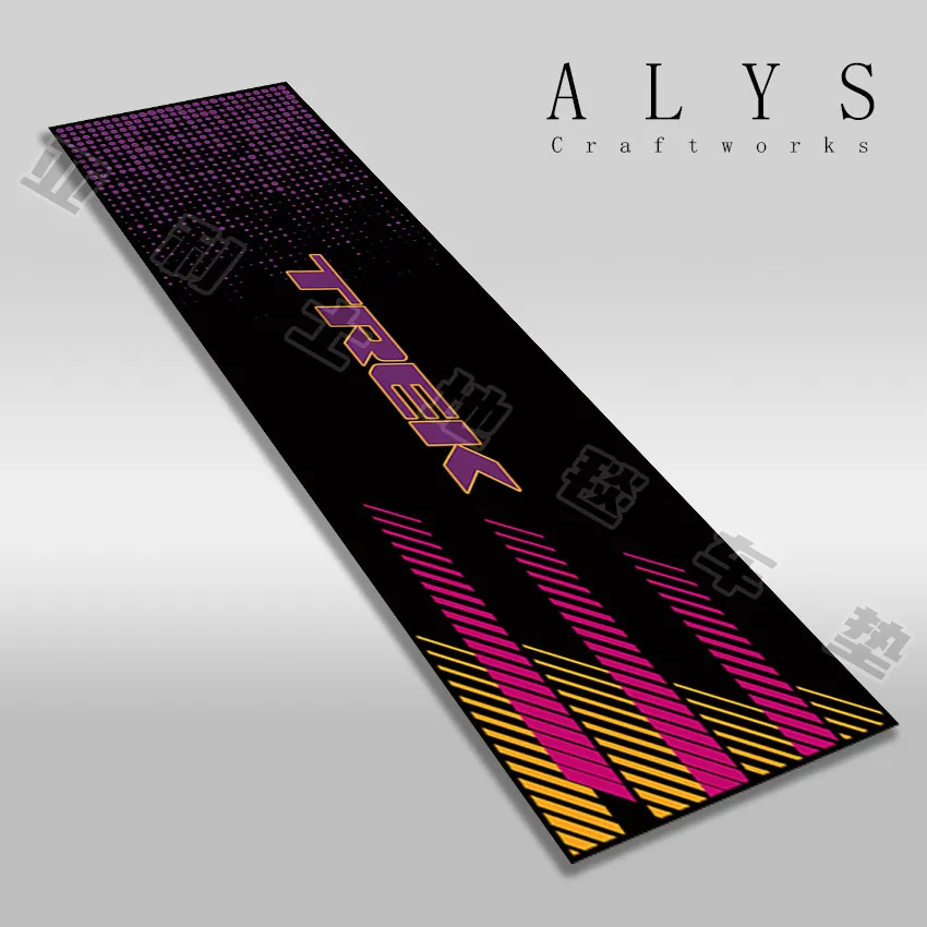 AliExpress NONE Bicycle Floor Mat Dirt-Proof Indoor Parking Mat Indoor Road Bike Carpet Maintenance Mat Home Decoration