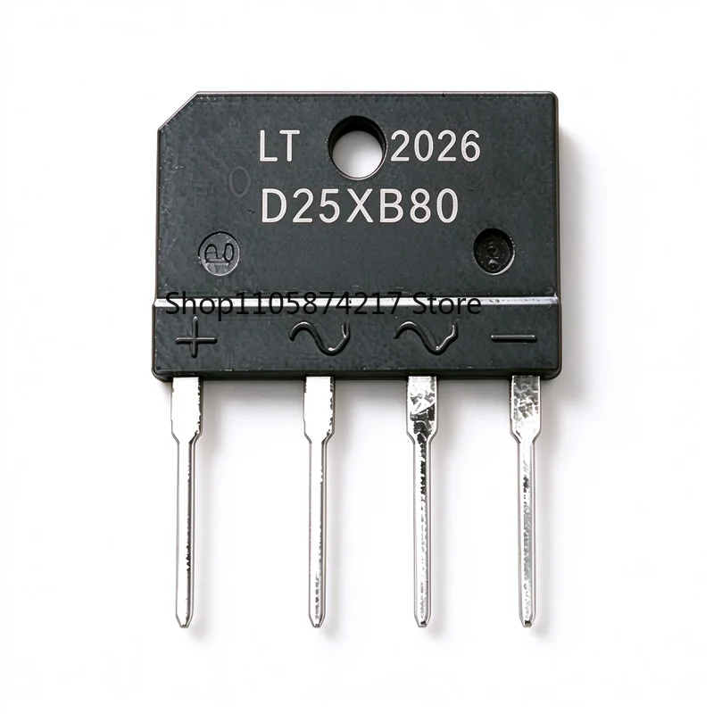 10PCS D25XB60 D25XB80 D10XB60 D15XB60 D15XB80 D20XB80 D20XB60 D30XB80 D30XB100 ZIP-4 In Stock