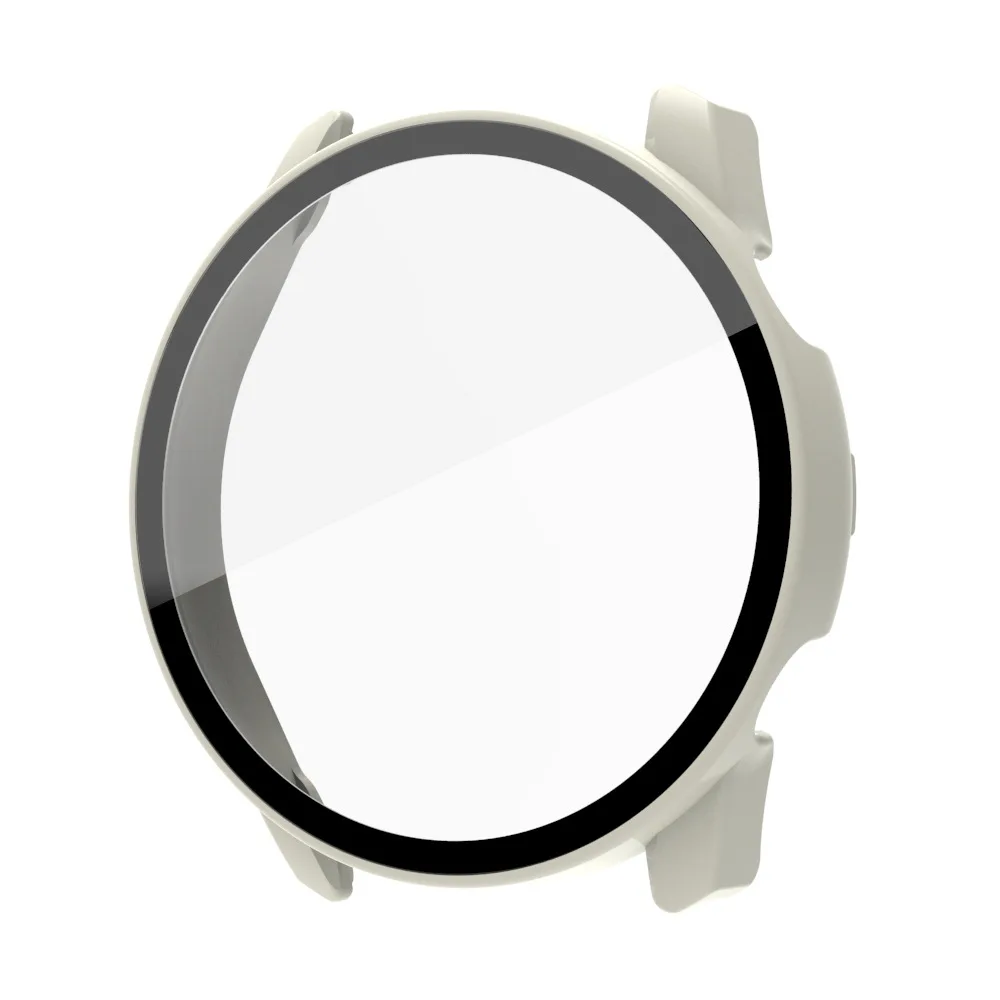 حافة صلبة شل زجاج الشاشة حامي فيلم Smartwatch إطار حافظة ل Haylou RT2 LS10 ساعة ذكية الغطاء الواقي الملحقات