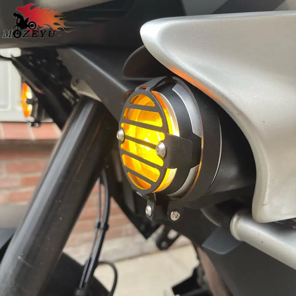 

For CFMOTO CF MOTO 800 MT 800 MT800 800MT 2021 2022 2023 Motorcycle Fog Light Protector Guards Foglight Lamp Cover Accessories