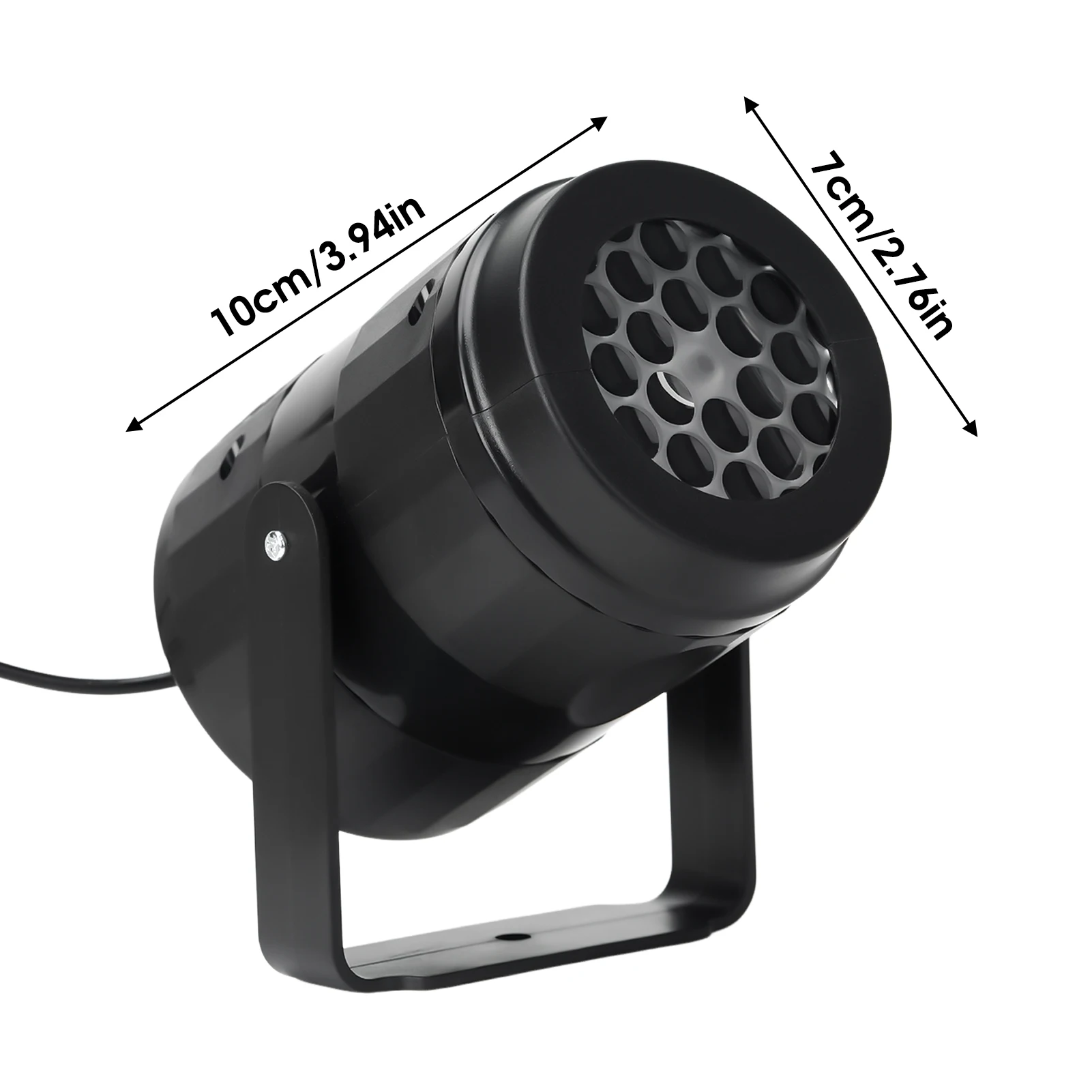 Rotary Snowflake USB Projector Lamp Creative Romantic Night Light Snowflake Projector for Home Atmosphere Creating