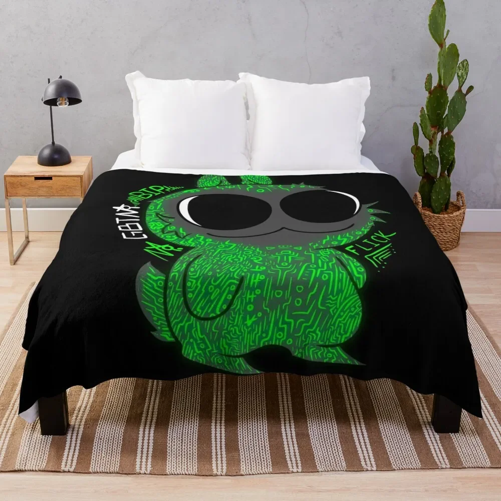 

Drawcember 12 of 31 - Electronic Bip Throw Blanket Warm Flannel Blanket for Couch Chair Bedroom