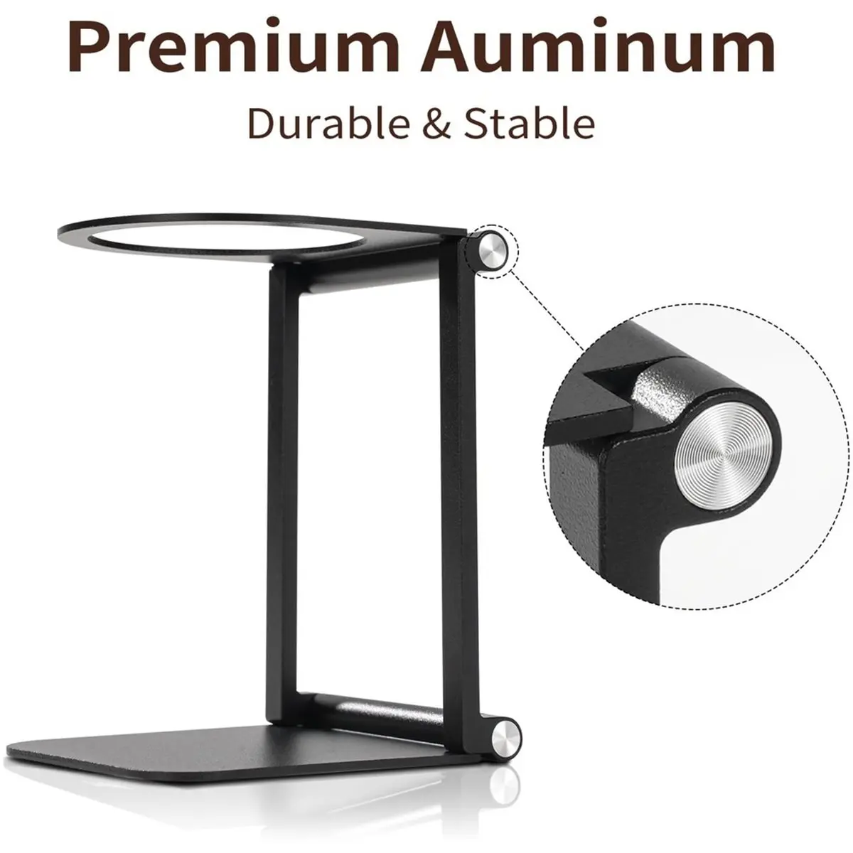 update. Pour over Coffee Maker Stand,Foldable Portable Electric Espresso Machine Stand,for Coffee Grinder,V60 Dripper Sliver